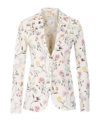 Circolo 1901 Patterned Blazer In Purple