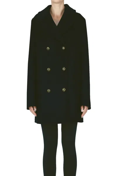 Circolo 1901 Peacoat In Black