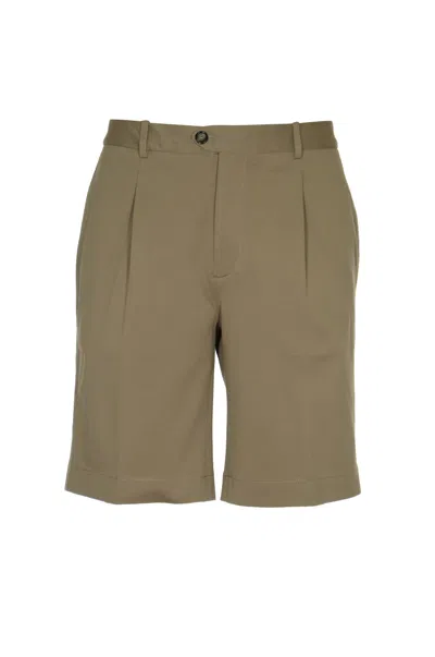 Circolo 1901 Pence Piquet Shorts In Ghisa