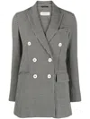 Circolo 1901 Pied De Poul Double-breasted Jacket