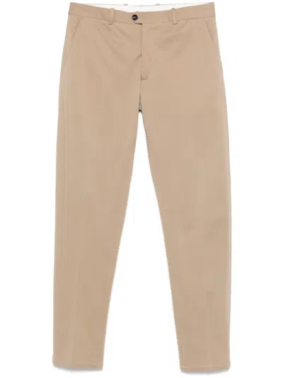 Circolo 1901 Piqué Chinos In Neutrals