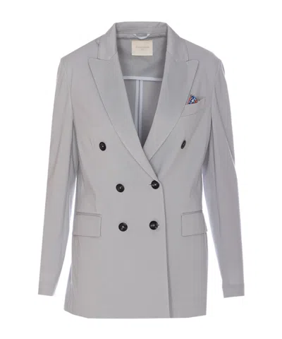 CIRCOLO 1901 CIRCOLO 1901 DOUBLE-BREASTED BLAZER