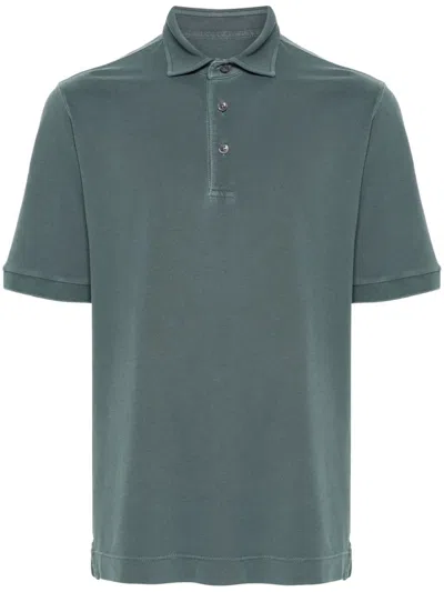 Circolo 1901 Piqué Polo Shirt In Blue