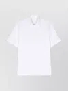 Circolo 1901 Piqué Weave Polo Shirt With Short Sleeves In White