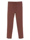 Circolo 1901 Trousers Cotton Belt Loops In Brown