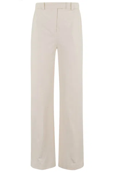 Circolo 1901 Piquet Pants In Neutrals