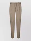 Circolo 1901 Piquet Pleated Drawstring Trousers