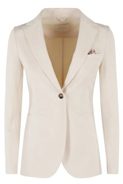 CIRCOLO 1901 PIQUET SLIM FIT JACKET