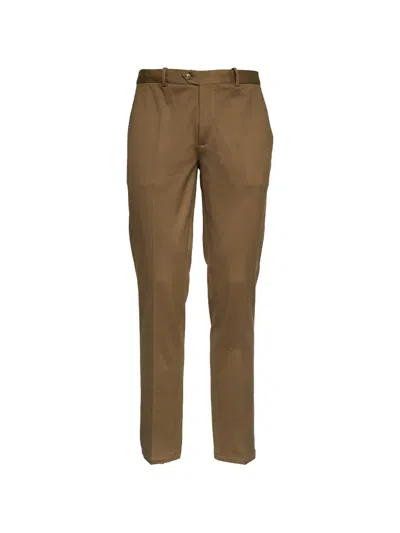 Circolo 1901 Piqué-texture Trousers In Neutral