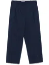 Circolo 1901 Pleat-detail Trousers In Blue