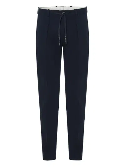 Circolo 1901 Pleated Drawstring Trousers In Blue