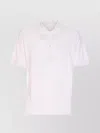 Circolo 1901 Polo Shirt With Ribbed Cuffs And Short Sleeves In White