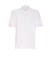 Circolo 1901 Polo Shirt With Ribbed Cuffs And Short Sleeves In White