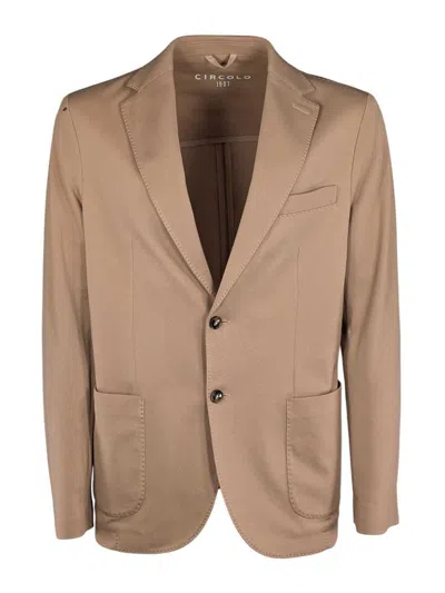 Circolo 1901 Premium Blazer In Brown