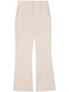 Circolo 1901 Pressed-crease Wide-leg Trousers In Neutrals