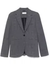 Circolo 1901 Prince Of Wales Blazer In Blue