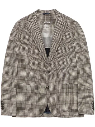 CIRCOLO 1901 PRINCE OF WALES PATTERN BLAZER