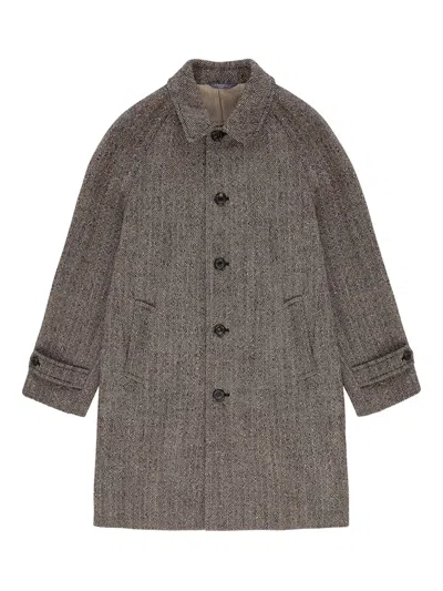 Circolo 1901 Raglan-sleeve Coat In Brown