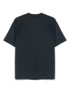 Circolo 1901 Navy Blue Crewneck Cotton T-shirt In Blue