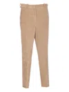 Circolo 1901 Cotton Trousers In Neutral
