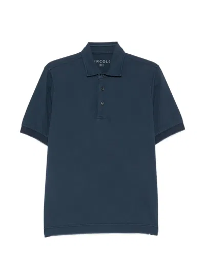Circolo 1901 Short-sleeves Polo Shirt In Blue