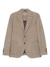 Circolo 1901 Single-breasted Blazer In Brown
