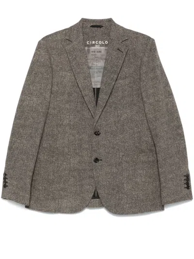 Circolo 1901 Single-breasted Blazer In Grey