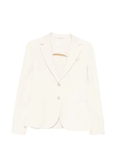 Circolo 1901 Long-sleeved Suit Jacket In Neutral