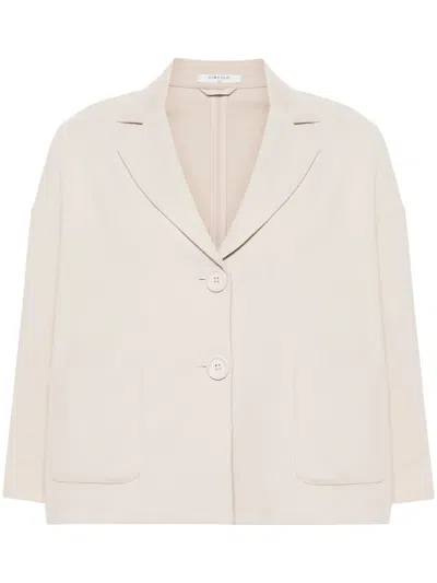 Circolo 1901 Single-breasted Blazer In Neutrals