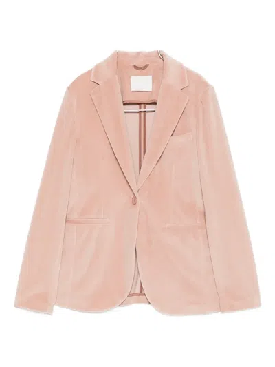 Circolo 1901 Single-breasted Blazer In Pink