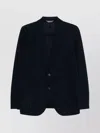 Circolo 1901 Cotton Single-breasted Jacket With Buttoned Cuffs In Black