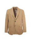 Circolo 1901 Single-breasted Jacket Circolo In Castoro