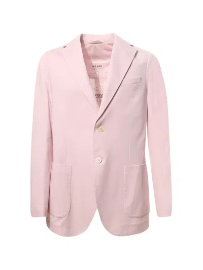Circolo 1901 Single-breasted Jacket Circolo In Pink
