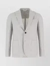 Circolo 1901 Single-breasted Jackets Button Detailing In Gray