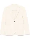 Circolo 1901 Single-button Tailored Blazer In Neutrals