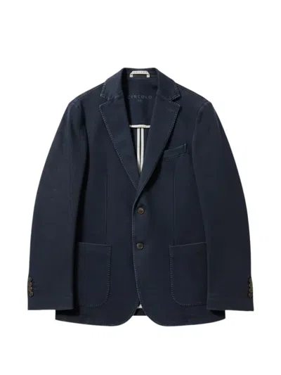 Circolo 1901 Single-breasted Blazer In Blue