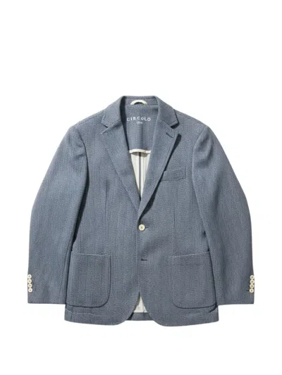 Circolo 1901 Single-breasted Blazer In Blue
