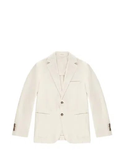Circolo 1901 Single-breasted Blazer In Neutral
