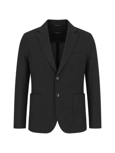 Circolo 1901 Single-breasted Notch-lapel Blazer In Black