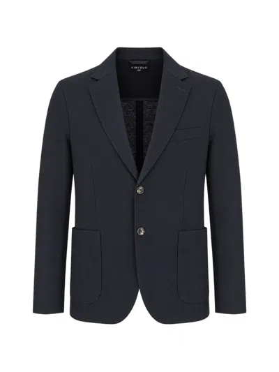 Circolo 1901 Single-breasted Notch-lapel Jacket In Blue