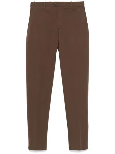 Circolo 1901 Slim Chinos In Brown