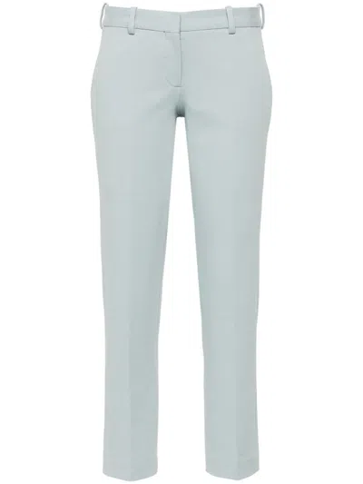 Circolo 1901 Slim-cut Chino Trousers In Blue