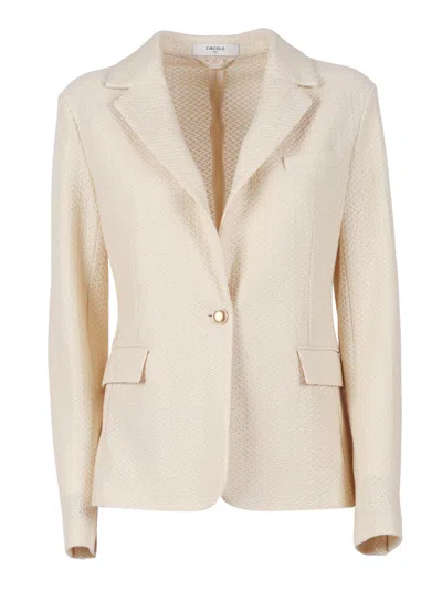 Circolo 1901 Slim Fit Cotone In Neutral