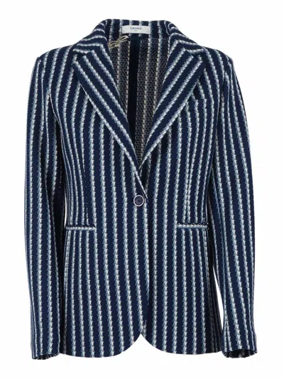 Circolo 1901 Slim Long Co In Blue