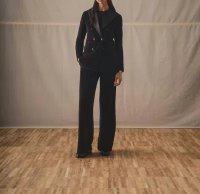 Circolo 1901 Smoking Pant In Black