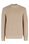 Circolo 1901 Soft Sand Textured Knit Sweater In Neutral