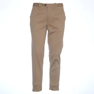 Circolo 1901 Stone Chino Trousers With Flap Pockets In Neutral