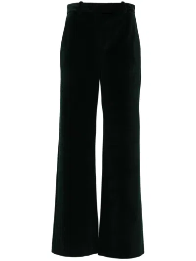 Circolo 1901 Straight-leg Trousers In Green