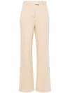 Circolo 1901 Straight-leg Trousers In Neutrals