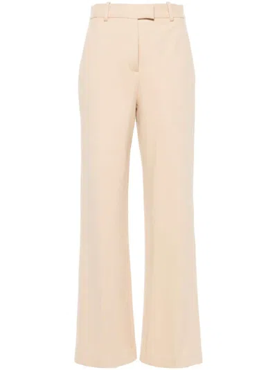 Circolo 1901 Straight-leg Trousers In Neutrals